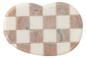 Mramorová tácka Petrea Rose Marble 22 cm
