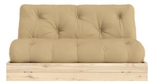 Svetlohnedá rozkladacia pohovka 145 cm Flip – Karup Design