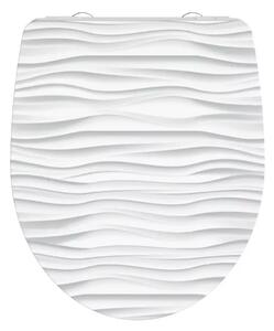 Schütte WC sedadlo WHITE WAVE | Duroplast HG, Soft Close