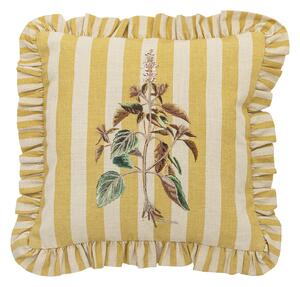 Dekoratívny vankúš s výšivkou Camila Yellow 35 × 35 cm