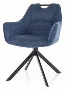 Jedálenská stolička RIMU modrá