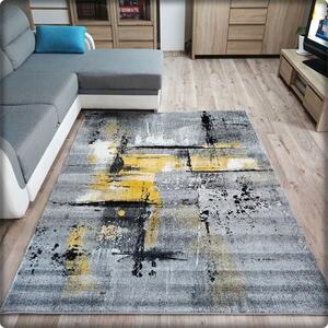 Dekorstudio Moderný koberec SUMATRA - žltý Picasso Rozmer koberca: 60x100cm