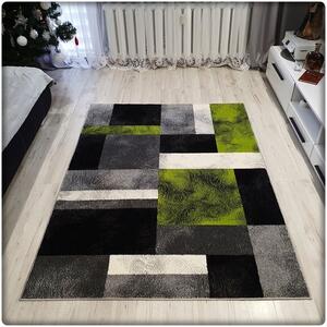 Moderný koberec SUMATRA - Zelený vzor Rozmer koberca: 60x100cm