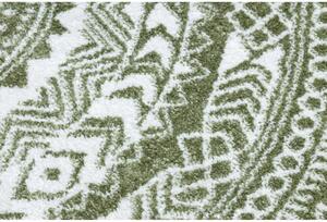 Kusový koberec Matto zelený kruh 200cm