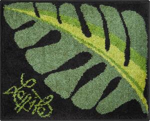 GRUND LEAF - Kúpeľňové predložky zelená Rozmer: 50x60 cm