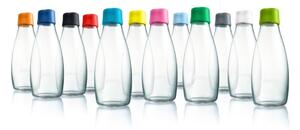 Biela sklenená fľaša ReTap s doživotnou zárukou, 300 ml
