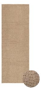 Prateľný/ručne tkaný vlnený behúň v prírodnej farbe 80x230 cm Unexpected Wool – Lorena Canals
