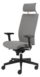 Kancelárska stolička CONNOR sivá