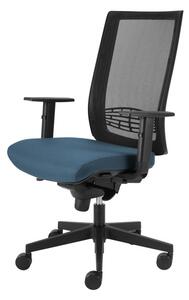 Kancelárska stolička CAMERON modrosivá