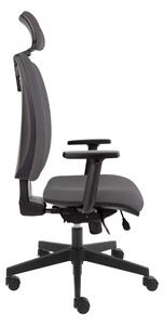 Kancelárska stolička LAUREN sivá