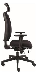 Kancelárska stolička LAUREN čierna
