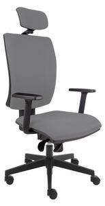 Kancelárska stolička LAUREN sivá