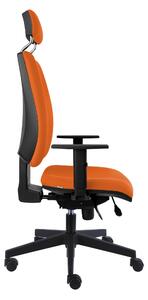 Kancelárska stolička CHARLES oranžová