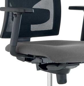 Kancelárska stolička PAIGE sivá