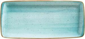 Tanier obdĺžnikový Bonna Aura Aqua 34x16 cm (12 ks)