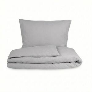 Kvalitex Mušelínové obliečky svetlo sivé 1x 140/200, 1x 70/90cm