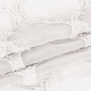 FLHF Dekoračná záclona Delva, s krúžkami, krémová, 140x250 Rozmer: 140x250 cm