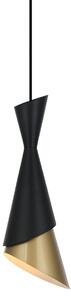 Italux PND-85949-1 BK+GD Malia E27