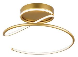 Stropné LED svietidlo JILL, 27 W, 230 V, priemer 50 cm, zlaté