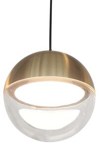 LED luster na lanku ZIREA LED/7W/230V zlatý