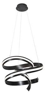 LED luster na lanku AREZIA LED/62W/230V čierny