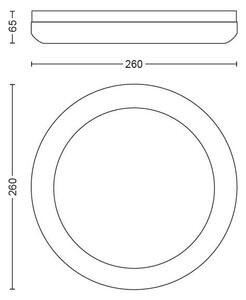 Philips 71884/28/P0 - LED Detské nástenné svietidlo PRINCESS 4xLED/2,5W/230V