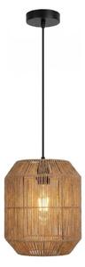 Aigostar - Závesný luster na lanku 1xE27/60W/230V, béžový, priemer 23 cm