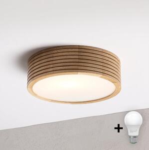 Brilagi - LED stropné svietidlo CARVALHO MODERN 1xE27/60W/230V priemer 27,5 cm dub