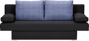 ROZKLADACIA POHOVKA, textil, modrá, čierna Carryhome - Sedačky, Online Only