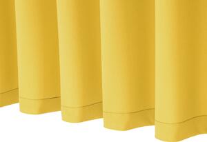 Biante Dekoračný záves Rongo RG-050 Svetlo žltý 140x140 cm