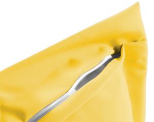 Biante Dekoračná obliečka na vankúš s lemom Rongo RG-050 Svetlo žltá 50 x 60 cm