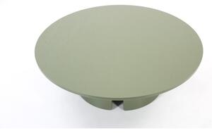 Zelený konferenčný stolík Teulat Cep, ø 110 cm