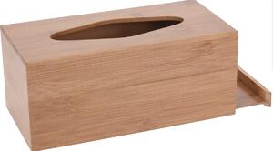 Bambusový box na vreckovky Lina, 24,5 cm