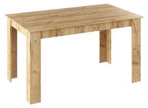 TEMPO Jedálenský stôl, dub artisan, 140x80 cm, GENERAL NEW