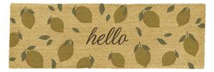 Rohožka z kokosového vlákna 40x120 cm Hello Lemons – Artsy Doormats