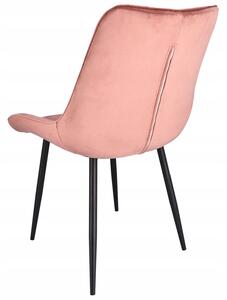 Jedálenská stolička MISTY - ružová