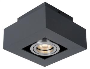 Italux IT8002S1-BK / AL stropné bodové svietidlo Casemiro 1x50W | GU10