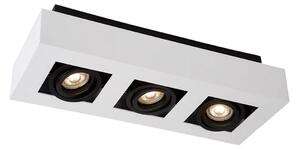 Italux IT8001S3-WH / BK stropné bodové svietidlo Casemiro 3X50W | GU10