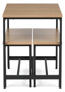 Jedálenský stôl s lavičkami AUT-G1175 OAK