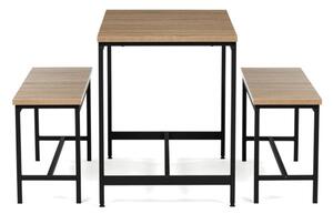 Jedálenský stôl s lavičkami AUT-G1175 OAK
