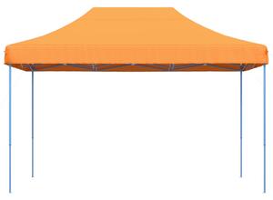 Skladací pop-up párty stan oranžový 410x279x315 cm