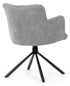 Jedálenská stolička sivá DCH-T1122 GREY2