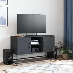 TV skrinka antracitová 100,5x39x60,5 cm oceľ