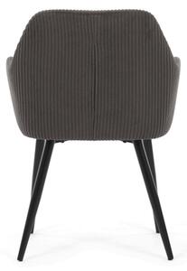 Jedálenská stolička sivá DCH-V4009 GREY6