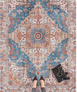 Modro-červený koberec Nouristan Sylla, 120 x 160 cm