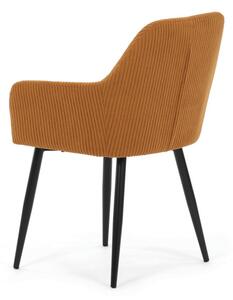 Jedálenská stolička žltá DCH-V4009 YEL6