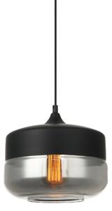 Italux MDM-2380/1 BK + SG závesné stropné svietidlo Molina 1x40W | E27 - čierna, dymová