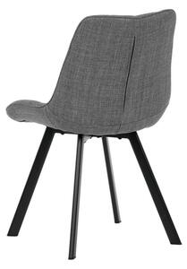 Jedálenská stolička sivá HC-465 GREY2
