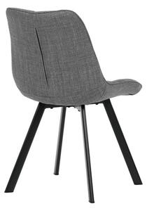 Jedálenská stolička sivá HC-465 GREY2