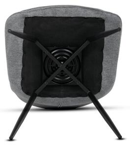 Jedálenská stolička sivá HC-T1130 GREY2